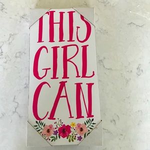 “This Girl Can” sign